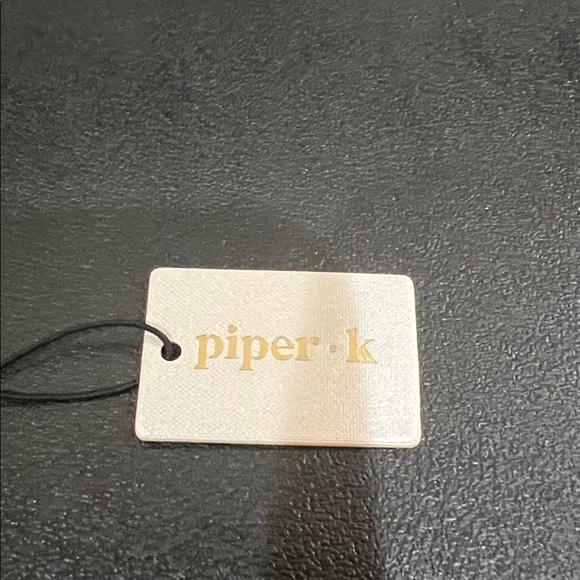 Piper K | Bangle Set (3) ~ Gold & Marbled Navy and Sky Blue - Picture 3 of 8